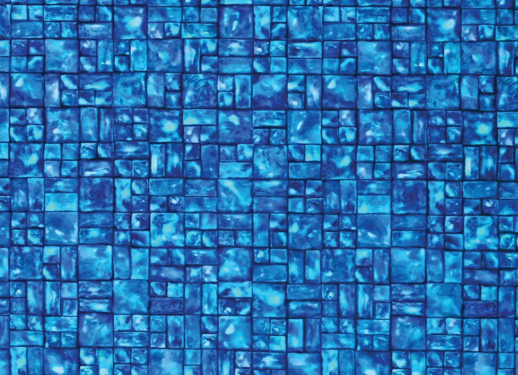a close up of a blue tile wall .- After Hours Pool Service - Monmouth Junction, NJ