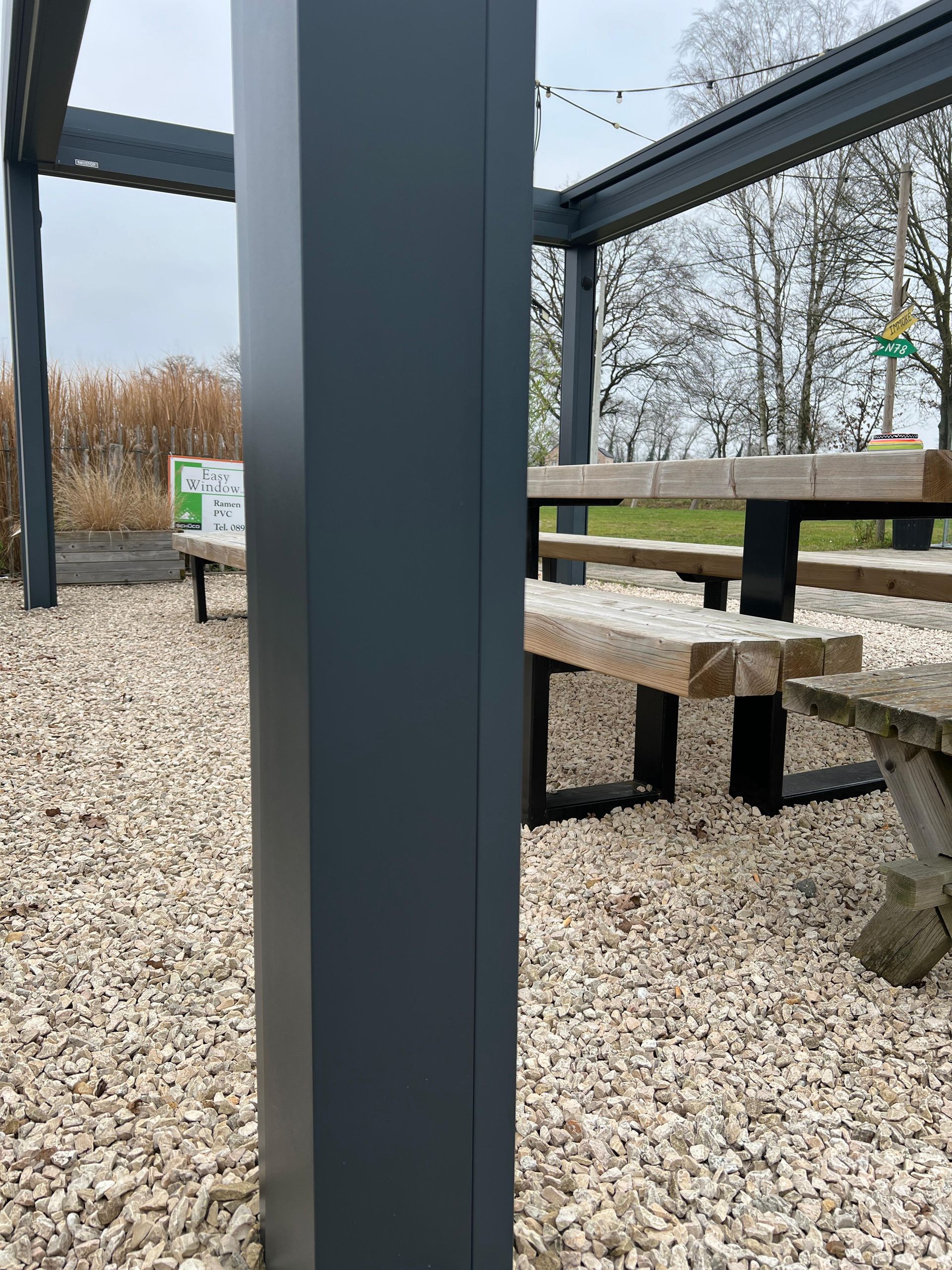 pergola coating, veranda kleurherstel, UV-bescherming veranda.