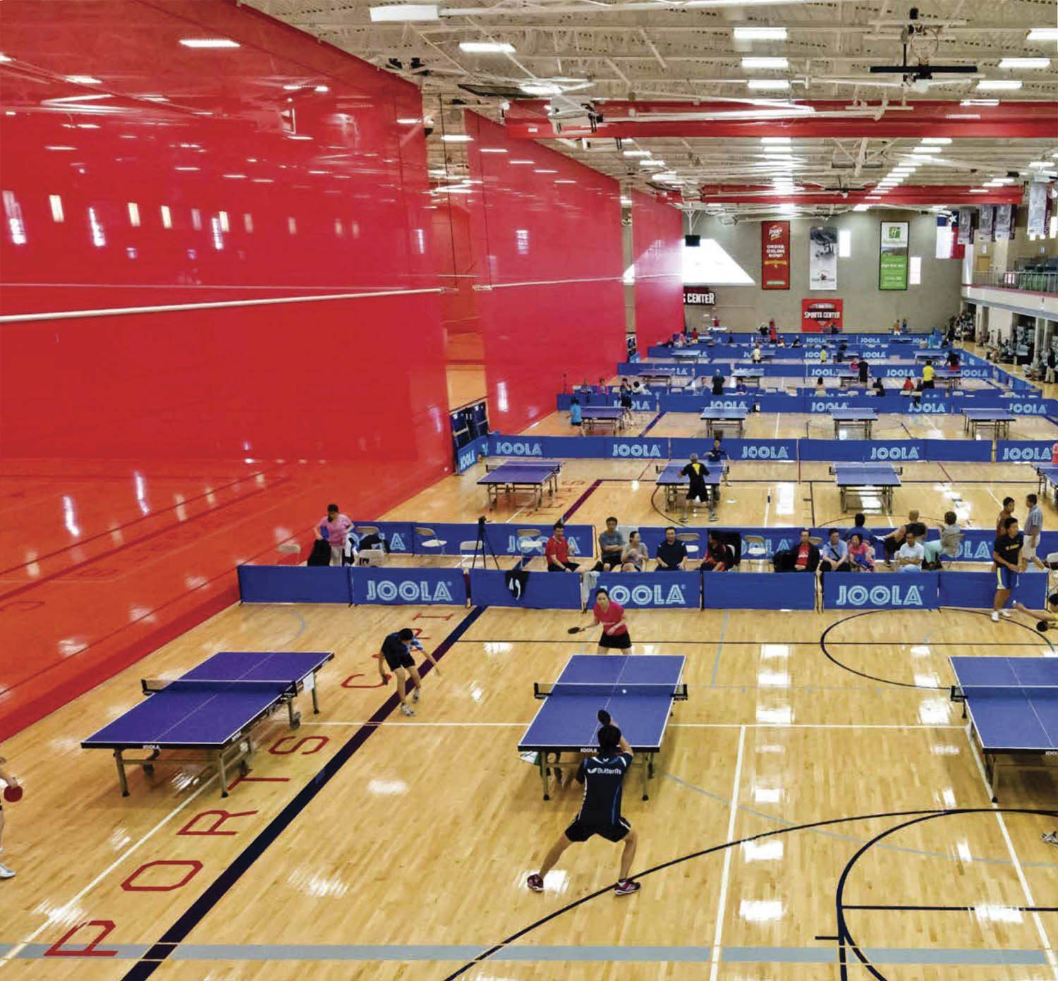 cortinas separadoras para pabellones de polideportivos