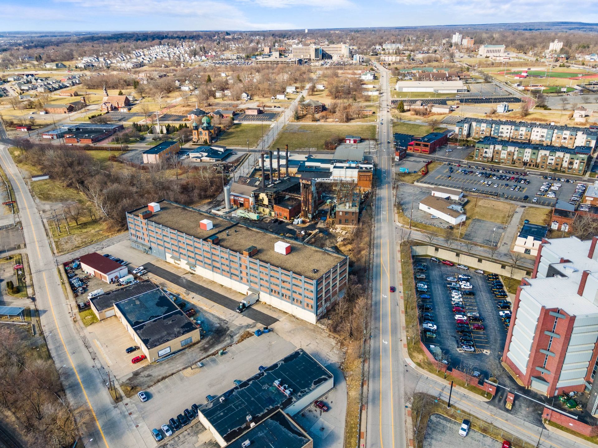 allstate warehouse aerial view