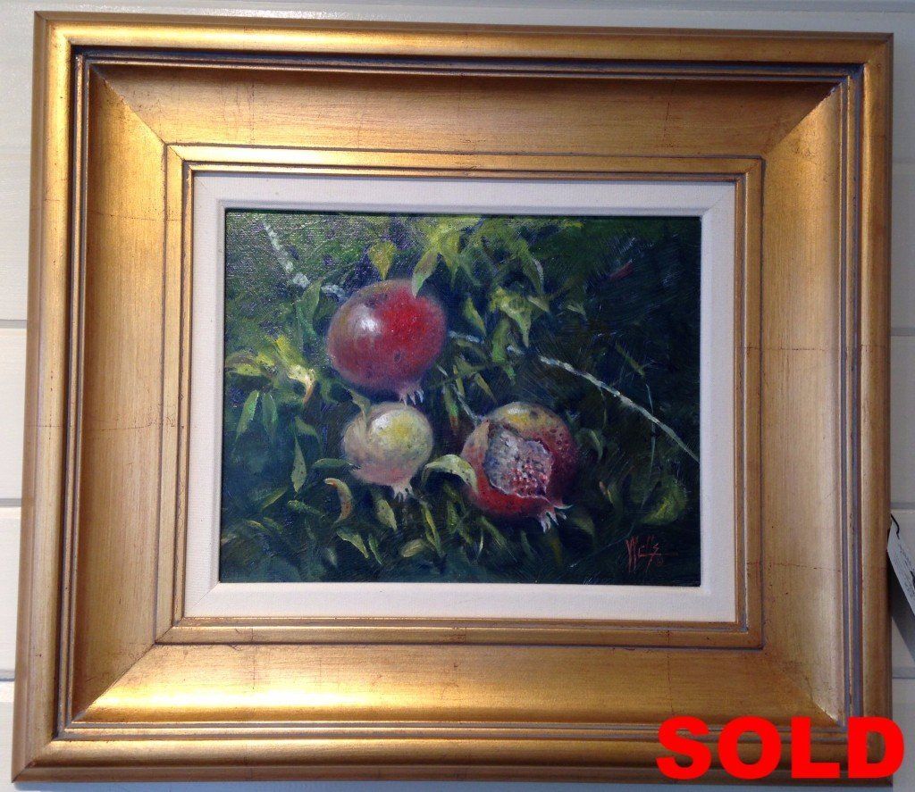 "Autumn Fruit" Unframed 11 x 14  Framed  22 x 24