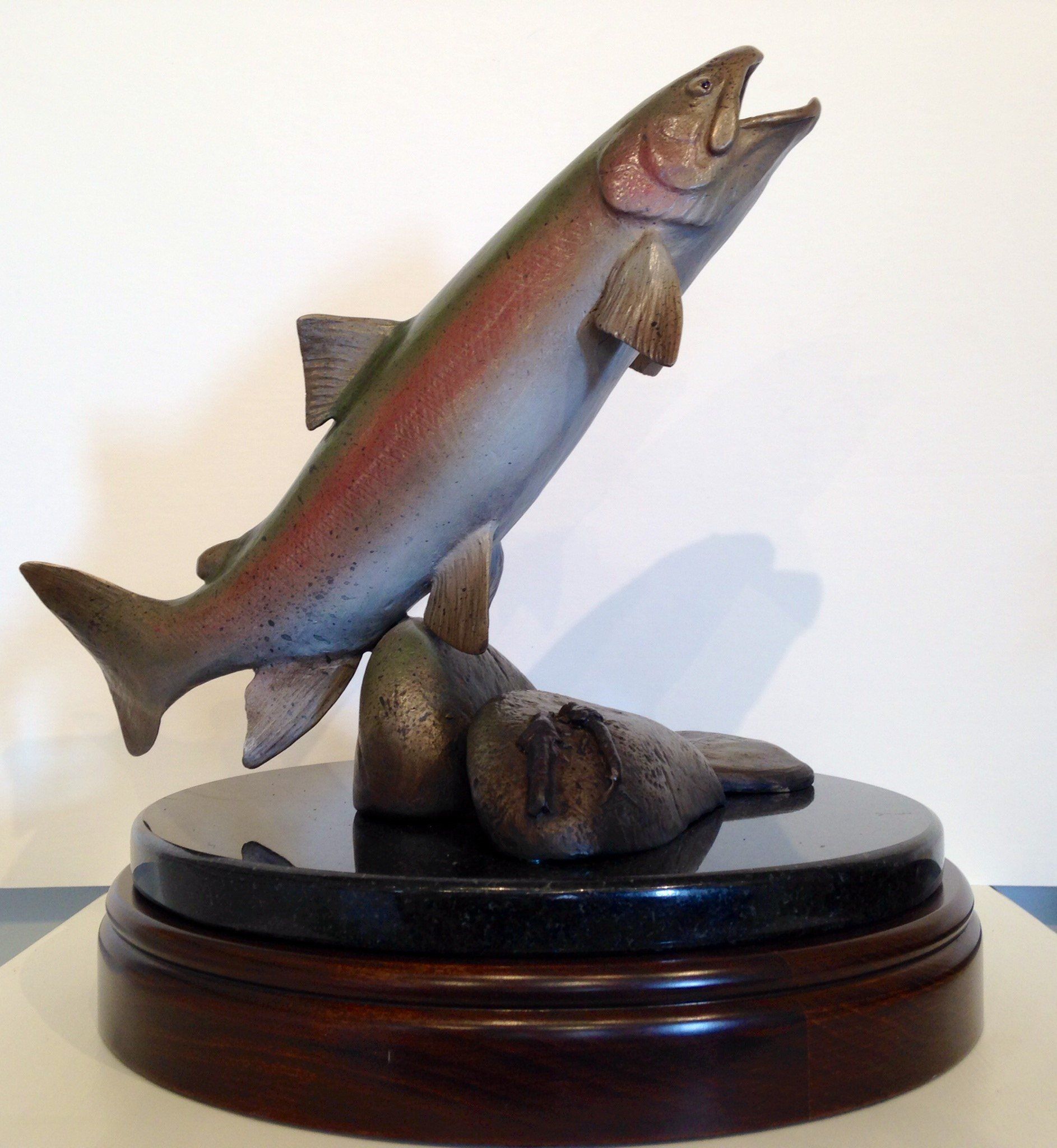 Salmon Fly Hatch sculpture