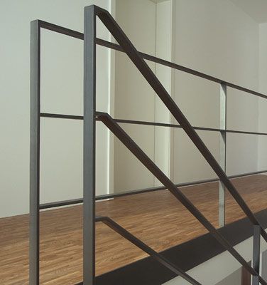 Stalen Balustrade Zwart