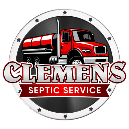 Clemens septic service logo
