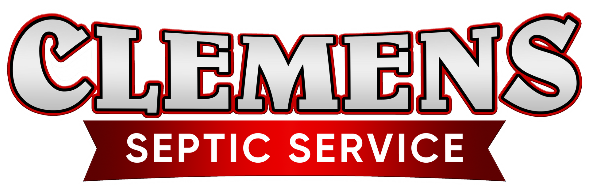 Clemens septic service logo on a white background