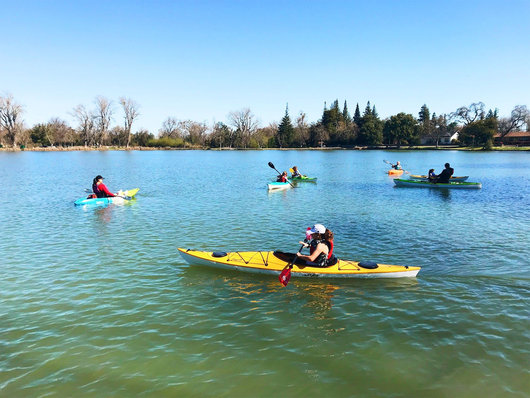 Lodi Boathouse | Kayak Rentals in Lodi California
