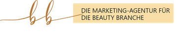 A logo for die marketing agentur fur die beauty branche