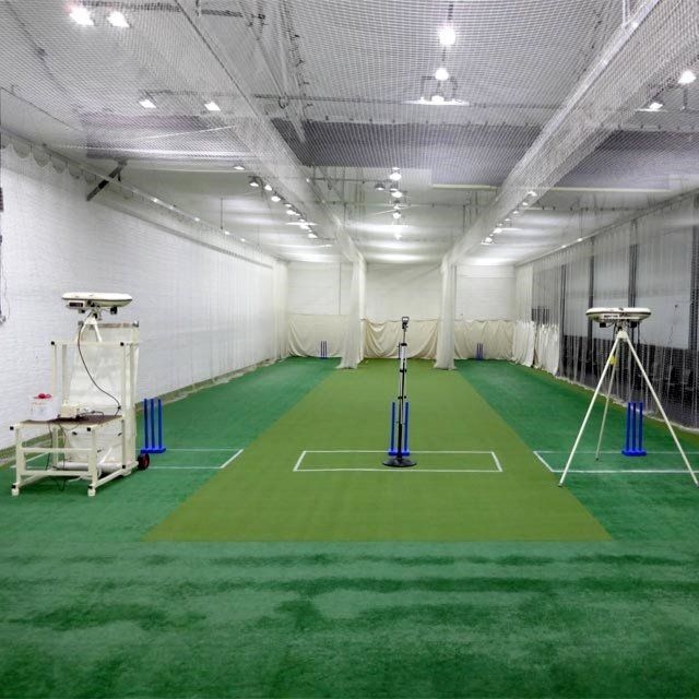 bowlers end protection net for indoor cricket