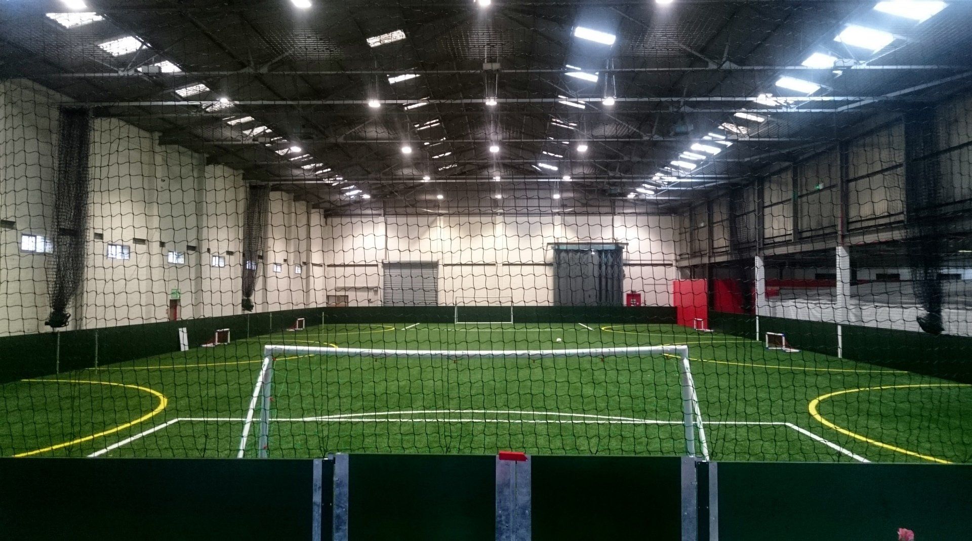 5-a-side football centre equipment and installation