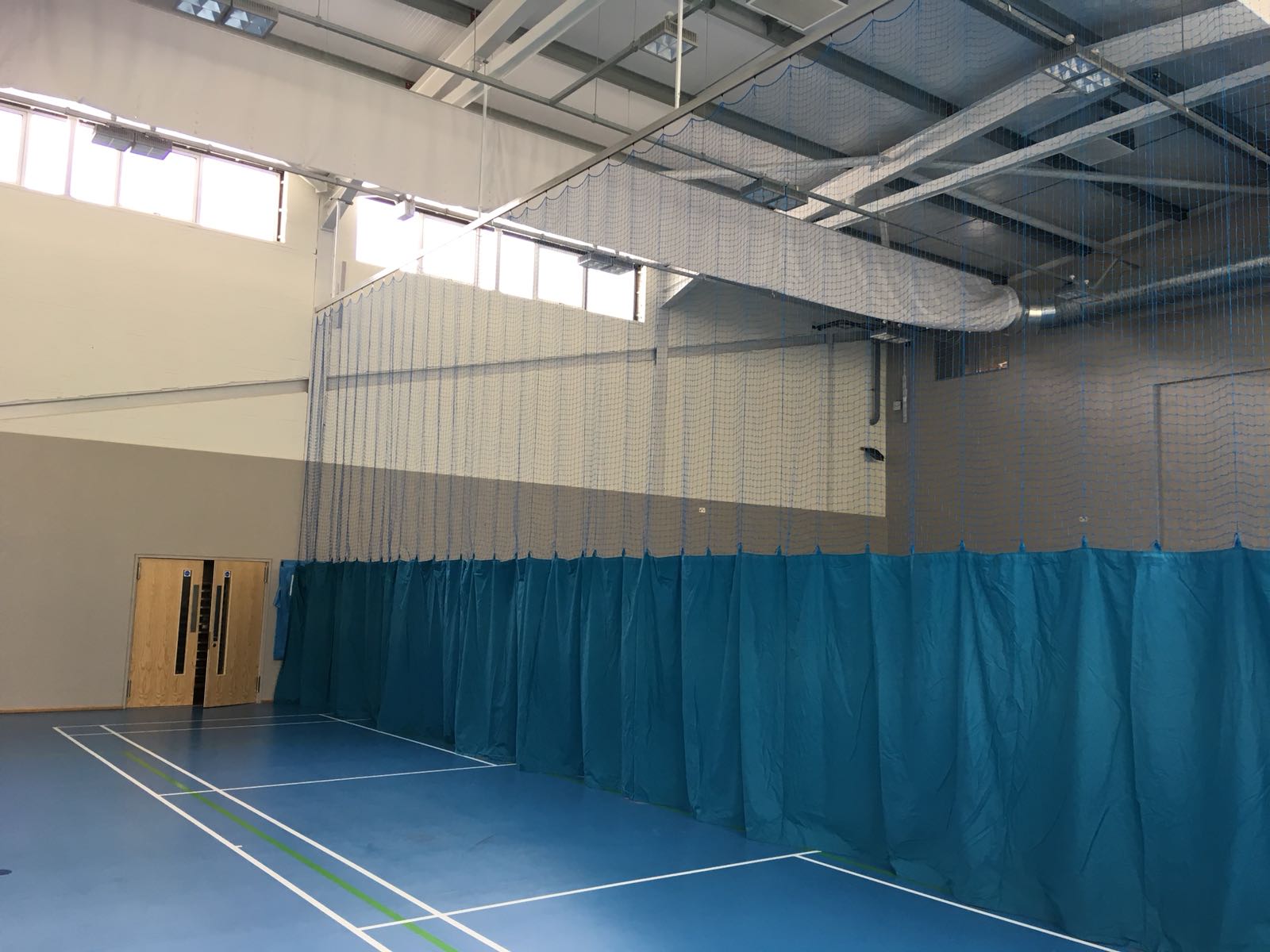 sports hall dividers and division nets