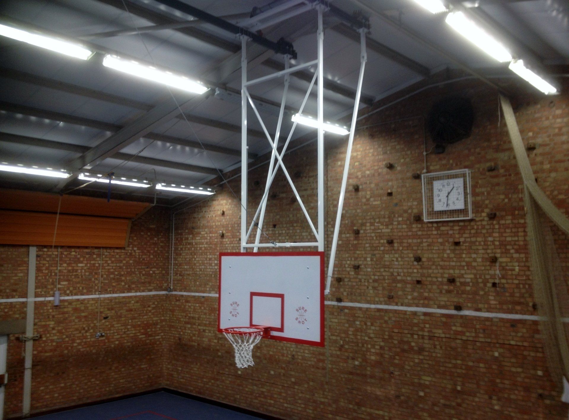 roof mounted basektball goals