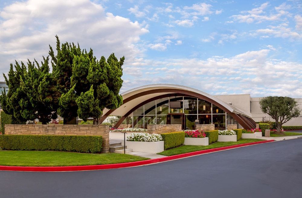 Exterior chapel view outside at Hillside