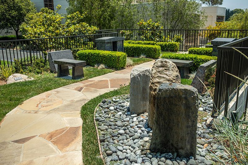 Green burial at Hillside Memorial Park and Mortuary with lush green grassy area