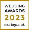 Un logo pour les wedding awards 2023 marriages.net.