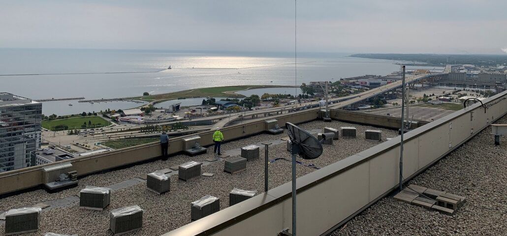 Picture Of Two Worker | Milwaukee, WI | Langer Roofing & Sheet Metal