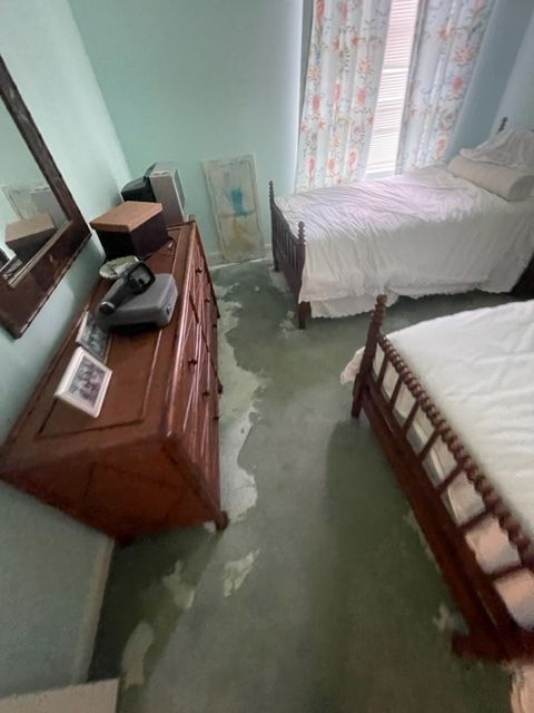 floor Water damage