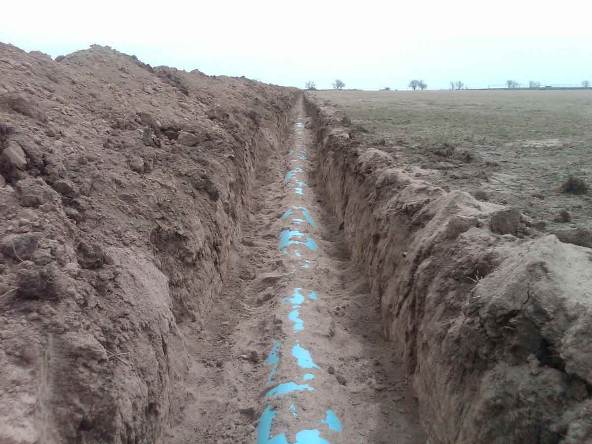 Trenching pipeline - Excavation in Lamar, CO