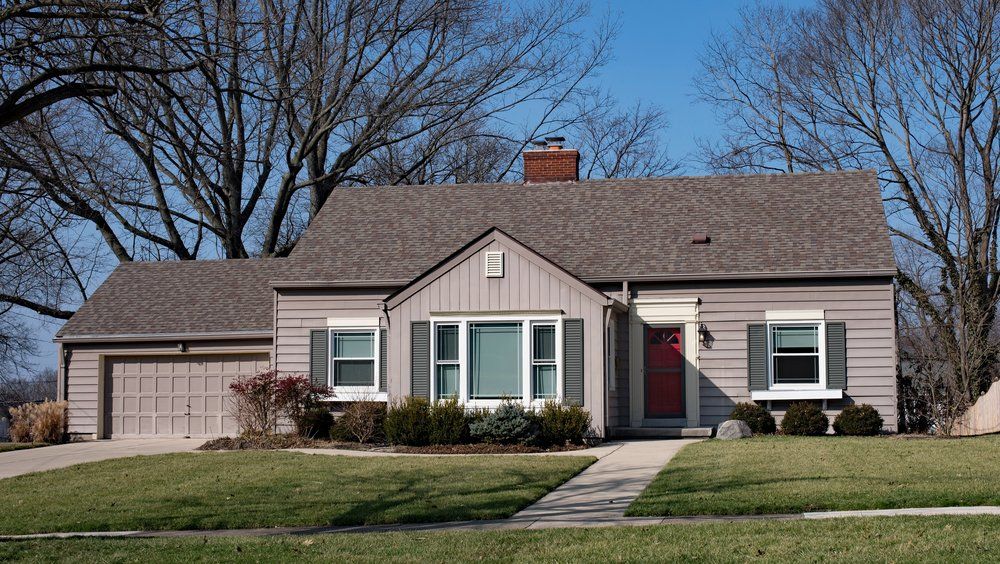 Exterior of a Ranch-Style House