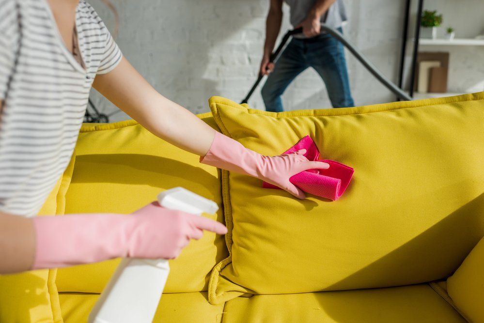 cleaning upholstery and carpets