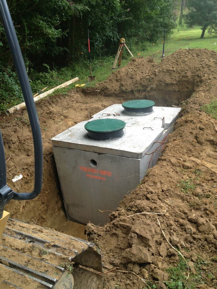Excavation Service -Digging -Drainage Systems -Failed Leach Field Restoration -Gravity Systems -Grease Traps Cleaned -Grease Traps Installed -Inspections -Installation -Leach Field Line Shocking -Mobile Home Hookups -Perk Tests -Precast Septic Tanks -Replacements -Septic Systems & Tanks -Septic Tank Location -Sewer Lines & Sewer Systems -Tank Emptying -Treatment Additives -Sump Pumps