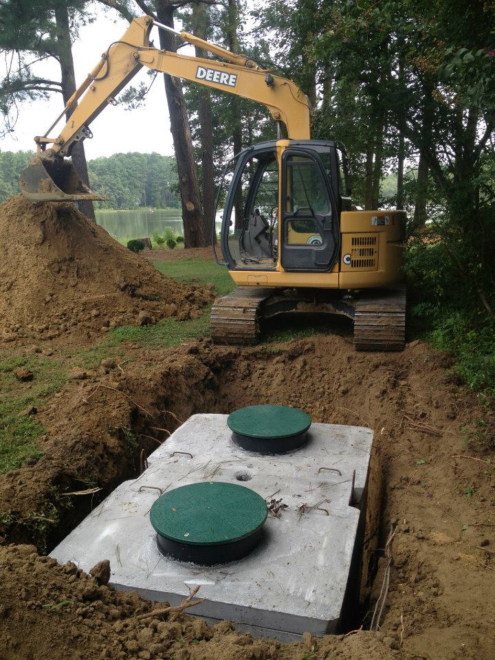Septic Tank Construction And Installation Middle Peninsula Virginia 