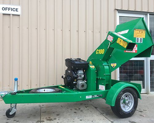 100mm Green Chipper