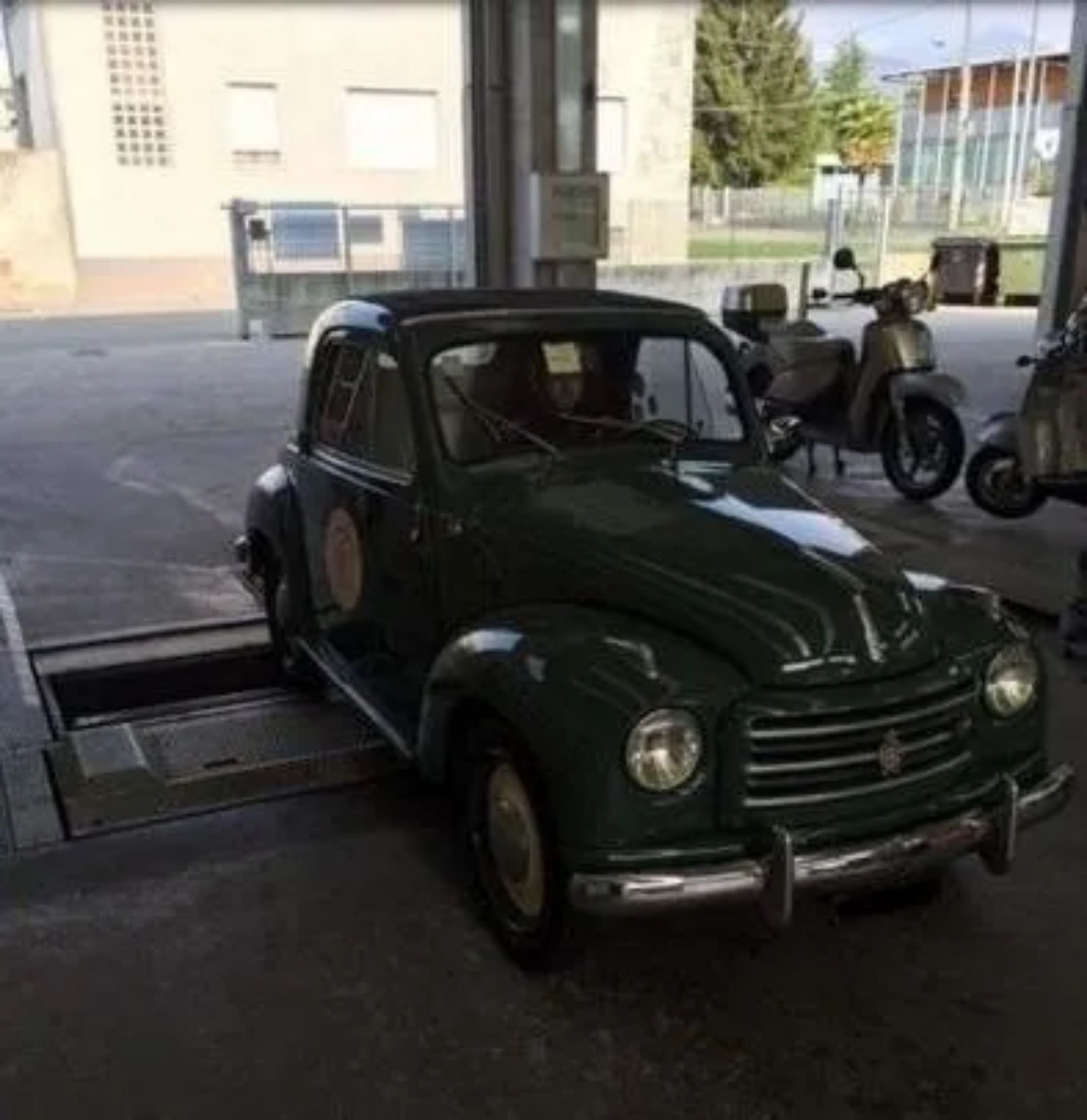 tagliando auto d'epoca