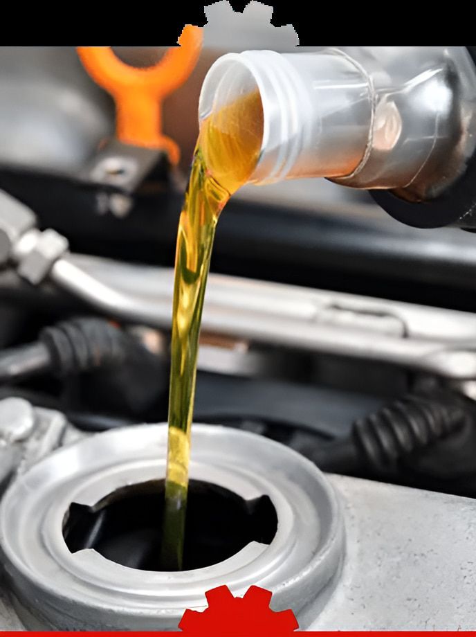 A Close Up Of A Person Pouring Oil Into A Car — Cairns Mechanical Workshop In Bungalow, QLD