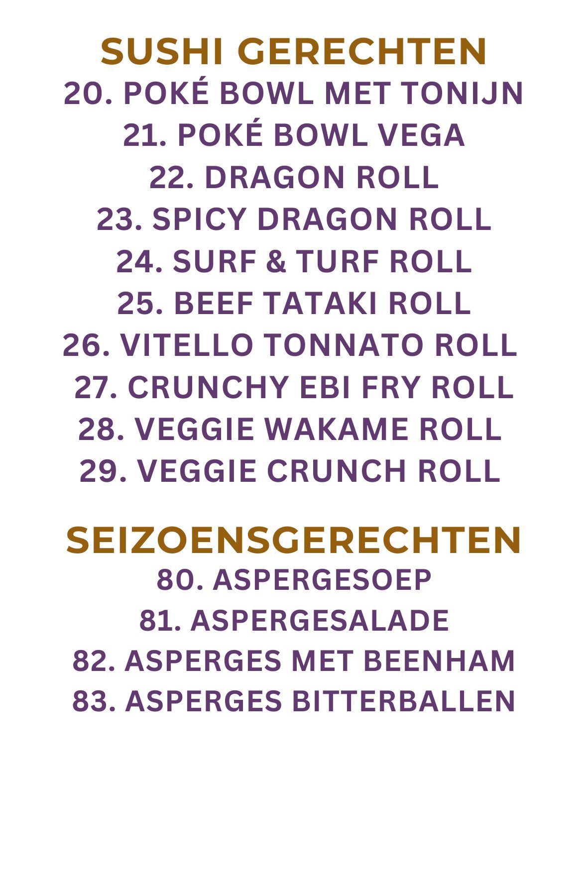 Menu voor restaurant Tramhalte & Plein 7 met opties voor voorgerechten, hoofdgerechten en desserts.