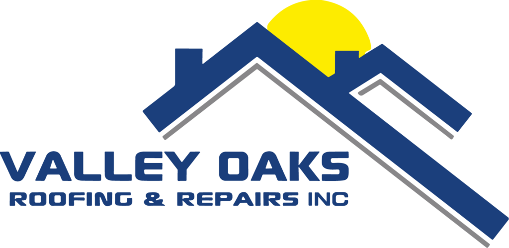 The logo for Valley Oaks Roofing and Repairs Inc