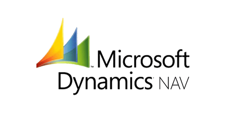 Logoet til microsoft dynamics nav er et regnbuefarvet logo.