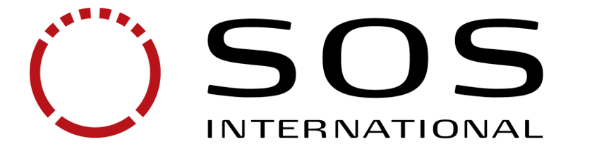 SOS International logo. Accobat case