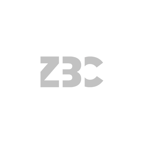 En silhuet af z3c-logoet på en hvid baggrund.