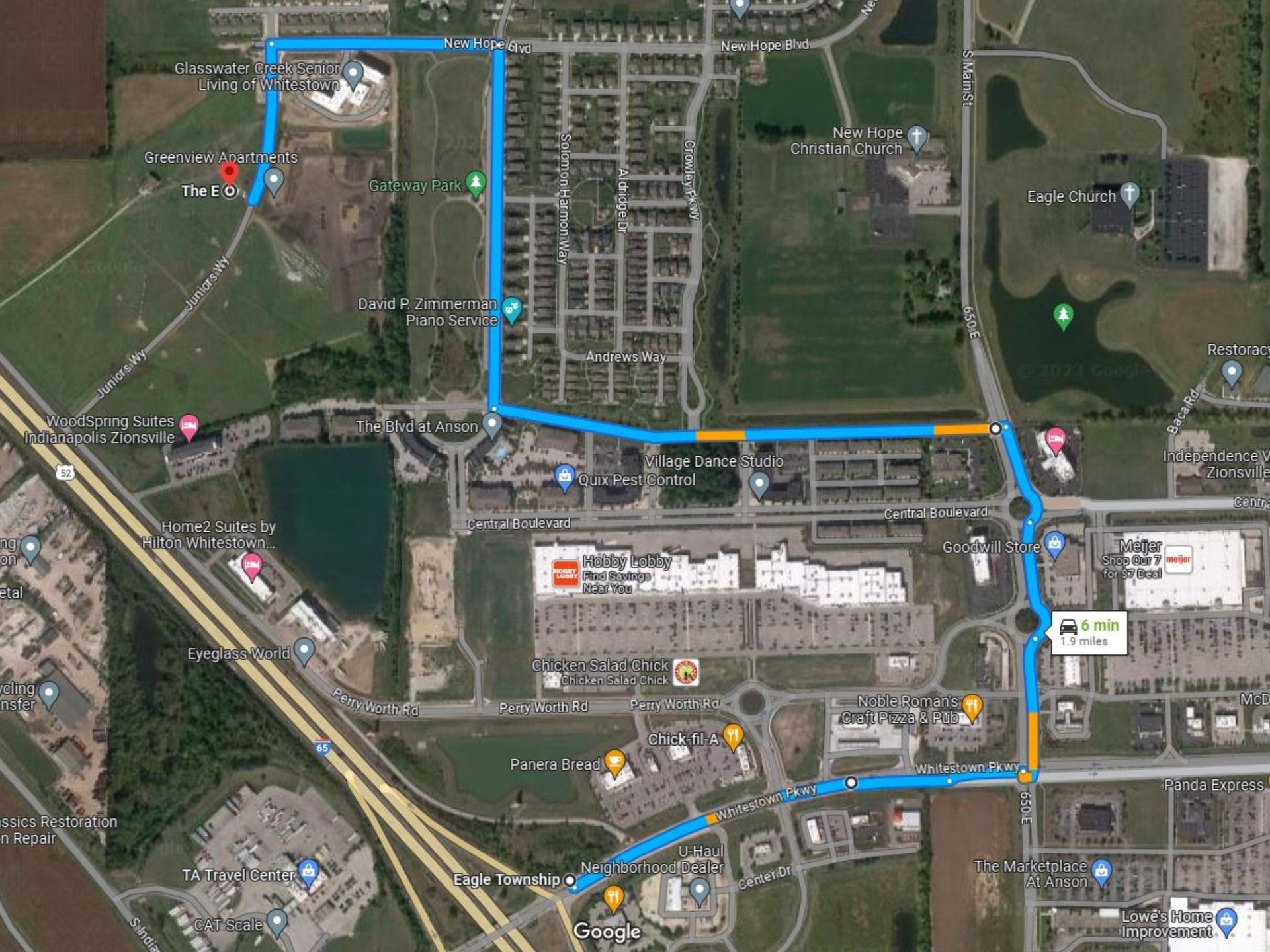 Home The E Apartments Whitestown, Indiana