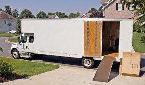 Box by Moving Truck - Moving Company
