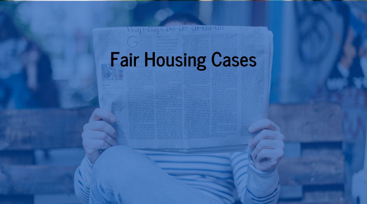 Newspaper - Fair Housing Cases