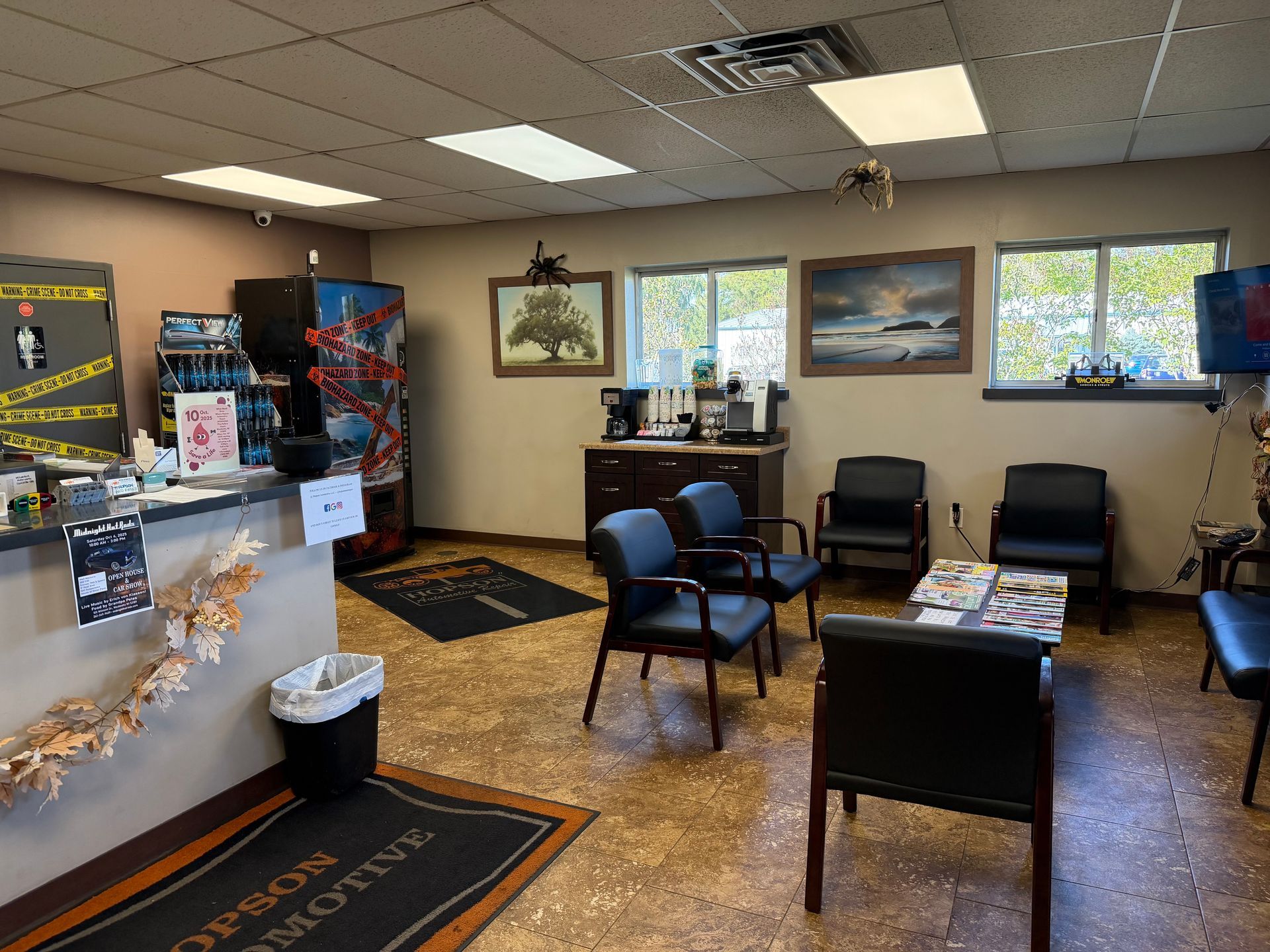 Parked Red Car | Hopson Automotive