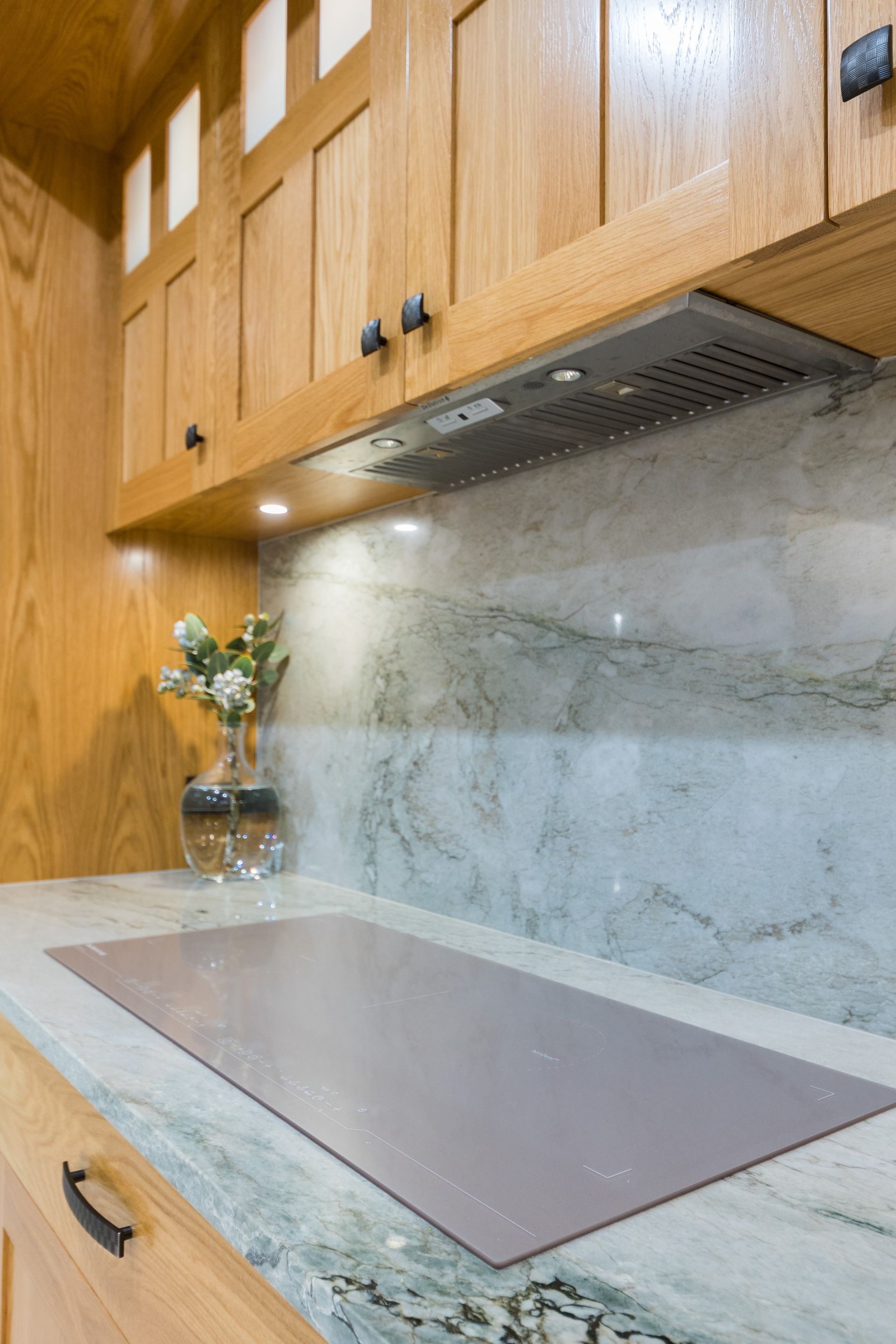 Hope Island Kitchen with Electric Stove — Labrador, QLD — Prestige Kitchens