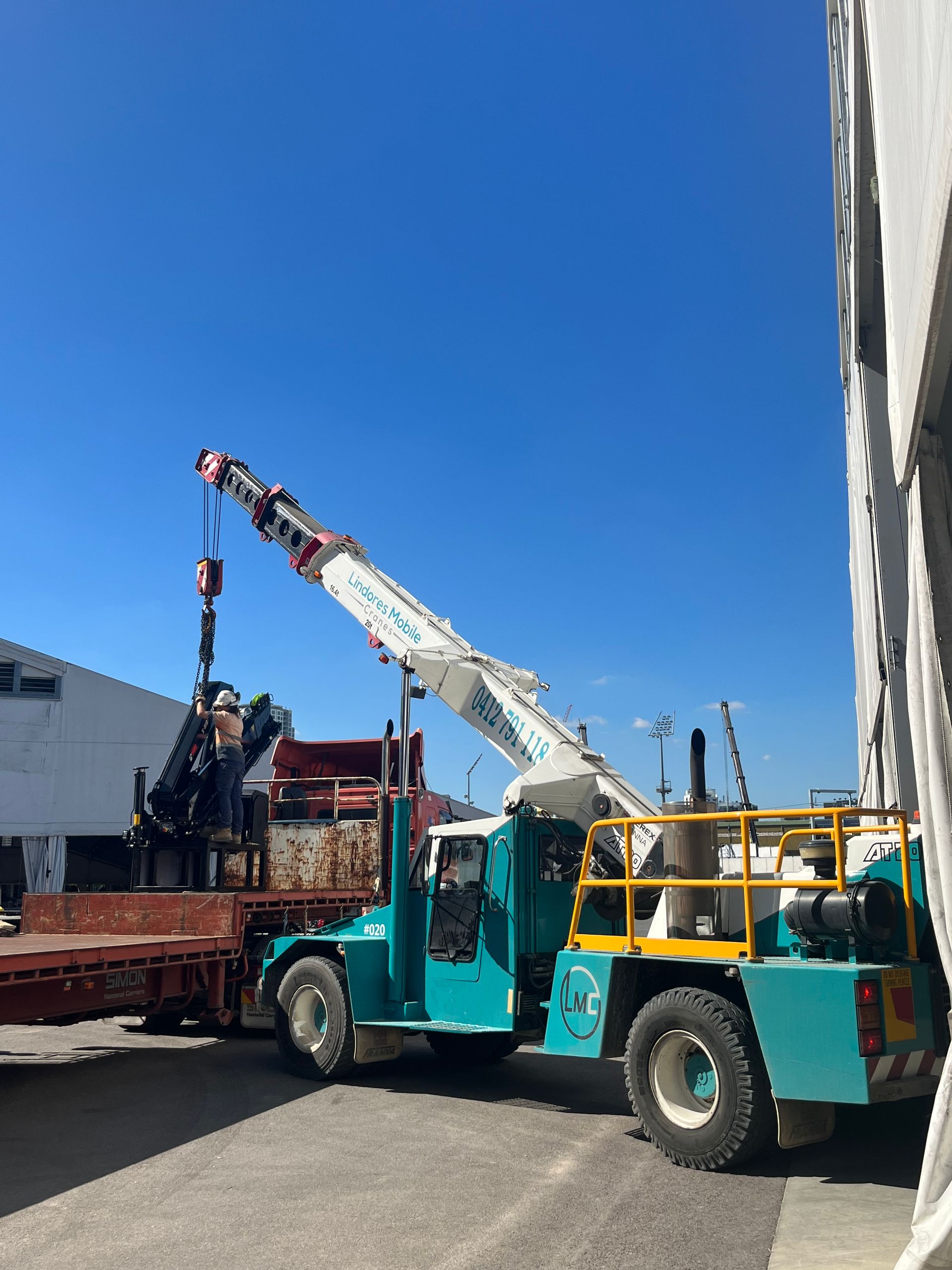 The Concept Of A Crane Lift Study