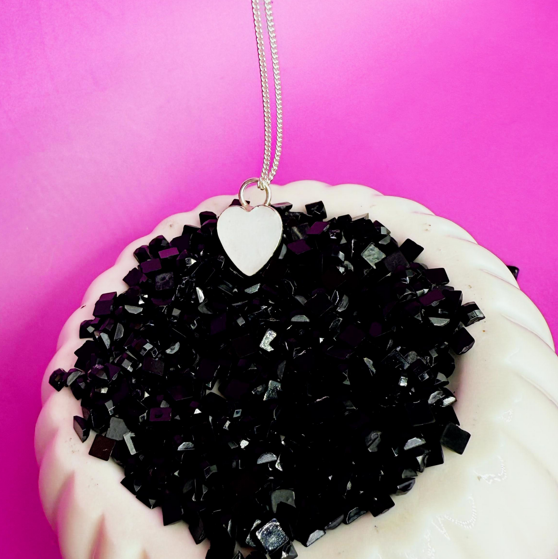 heart shapped pendant