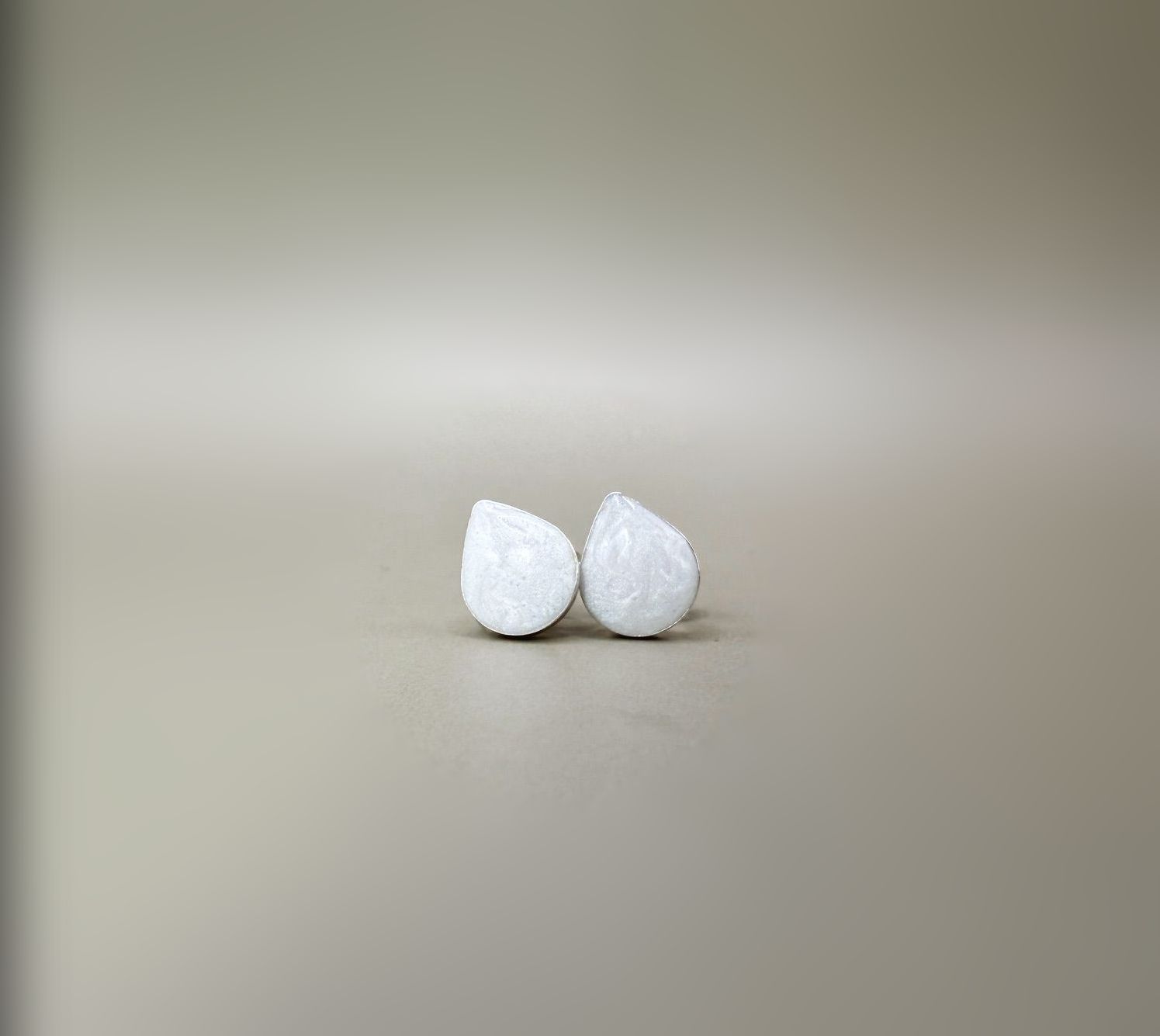 drop shaped earrings