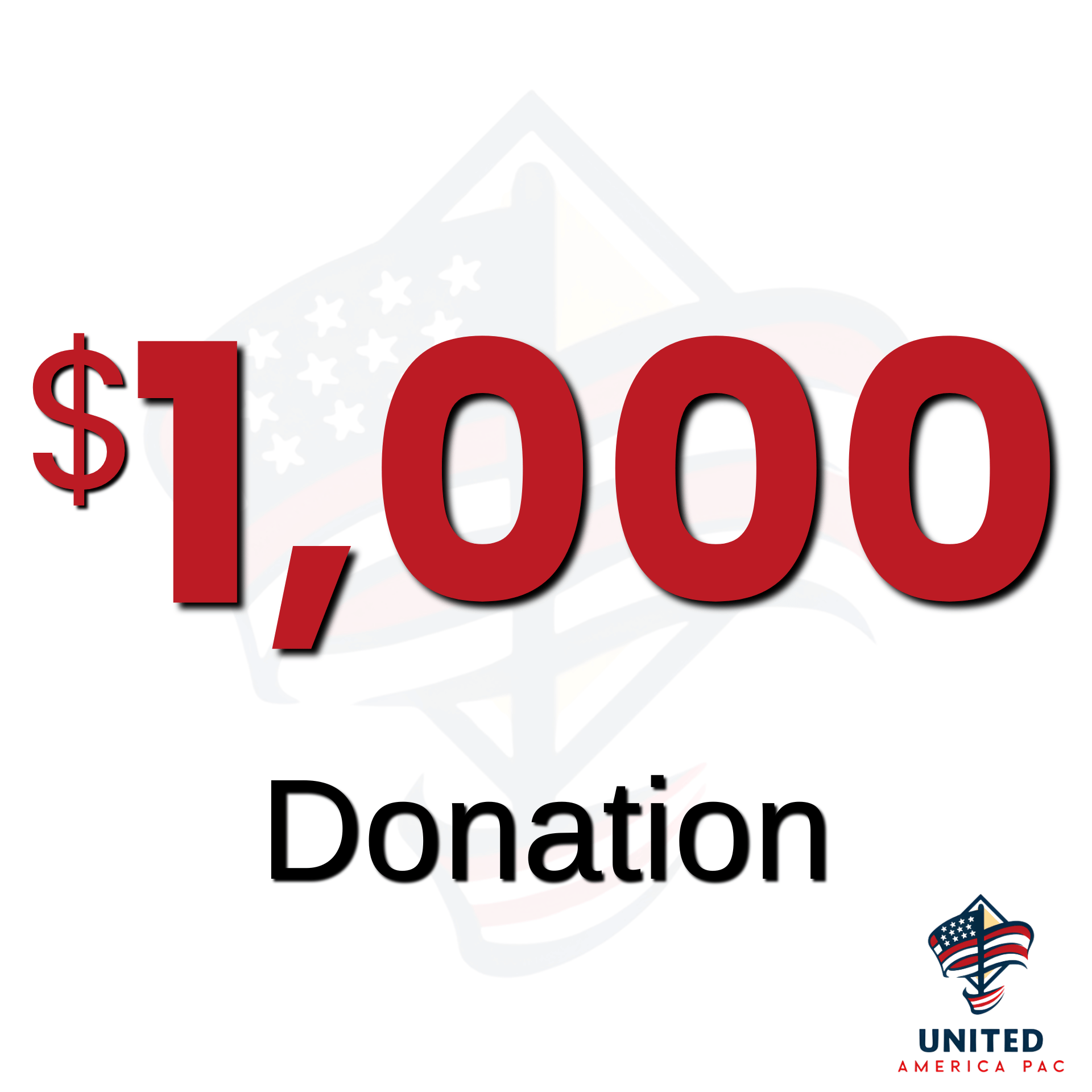 $1000 political donation