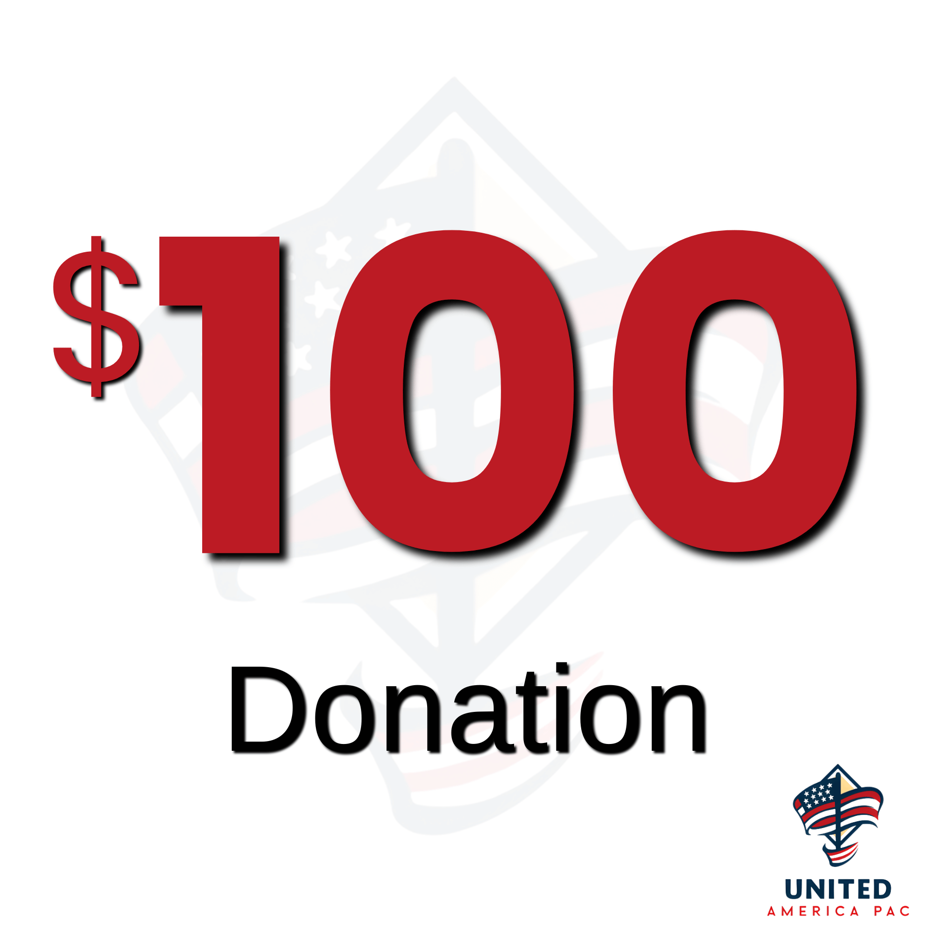 $100 political donation