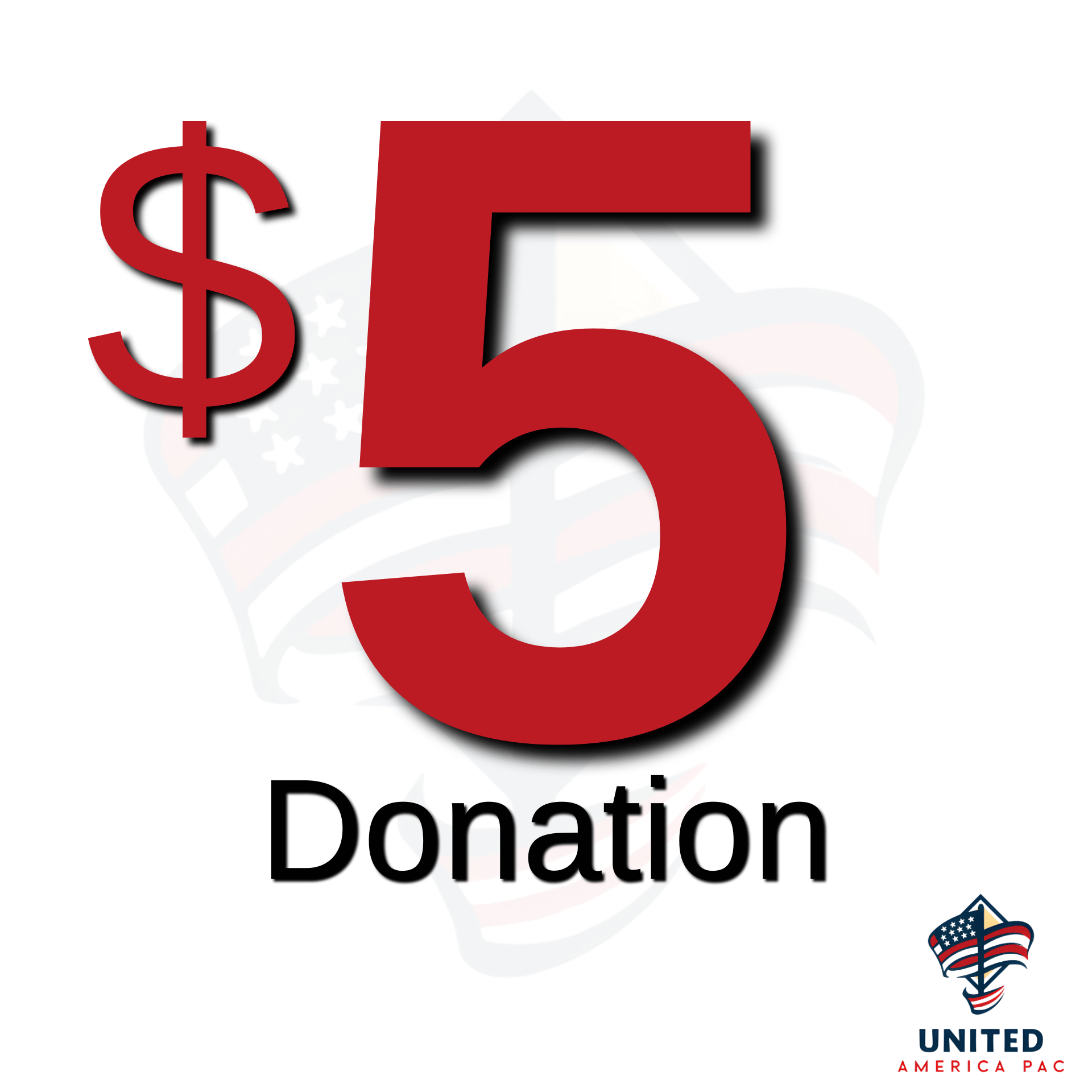 $5 political donation