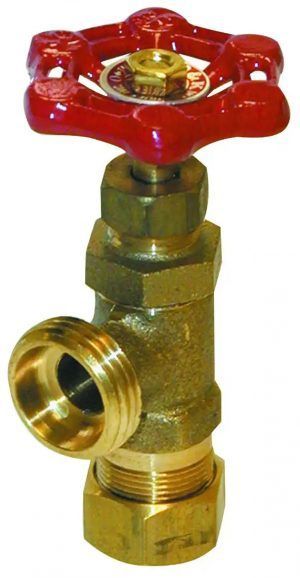 Brass No-Kink Boiler Drain