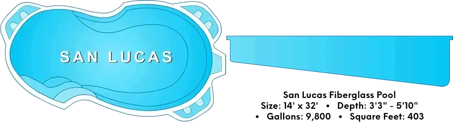 San Lucas Fiberglass Pool