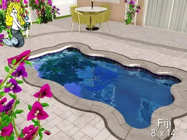 A large Fiji swimming pool.