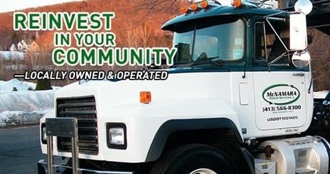 Waste Pickups — Hampden, Massachusetts — McNamara Waste Services, LLC