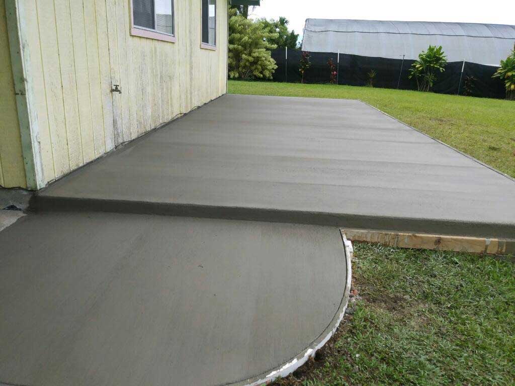 New Installed House Concrete Flooring — Keaau, HI — Kekahu Concrete LLC
