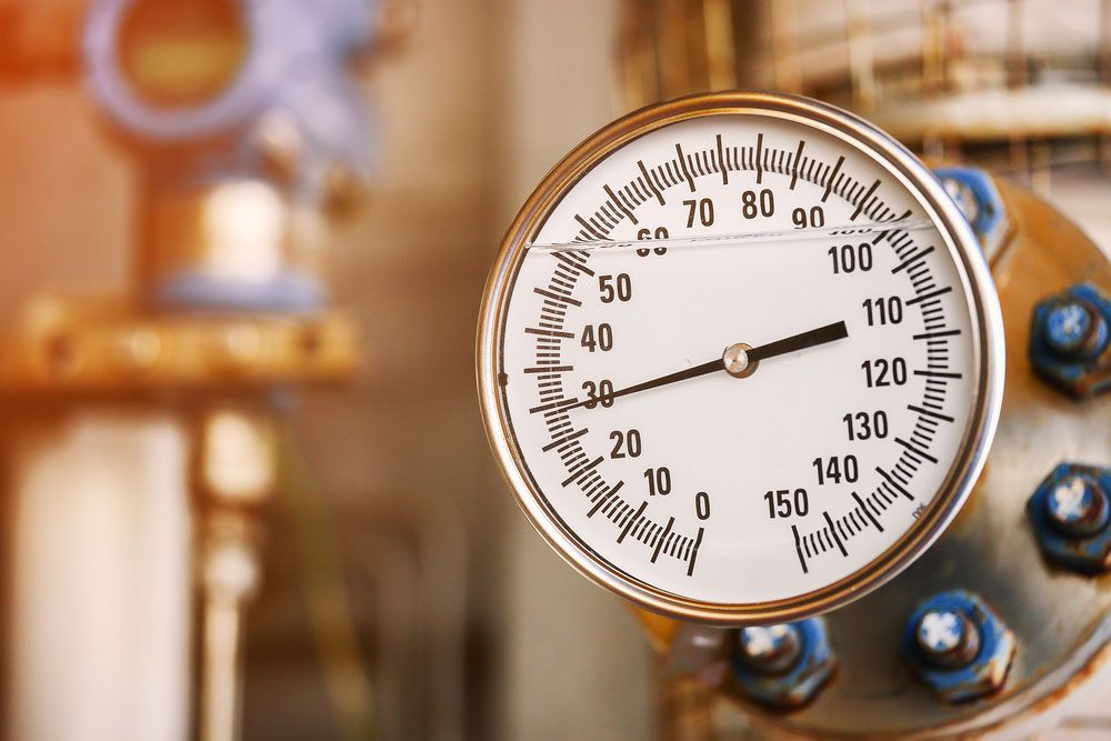 A Pressure Gauge — Hitemp Compressed Air Services in Campbelltown, NSW